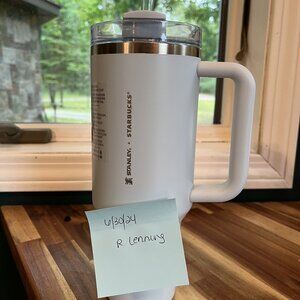 Stanley + Starbucks Sky Blue Tumbler 40oz. NEW